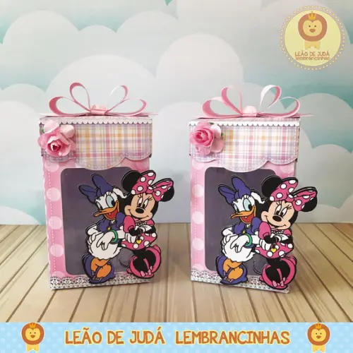Caixinha para festa tema minnie