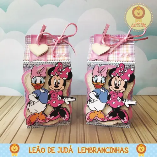 Caixinha para festa tema minnie
