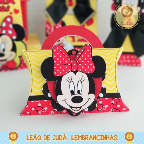 Caixinha para festa tema minnie