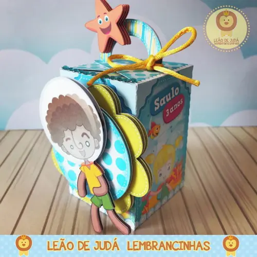 Caixinha Para Festa Tema Mundo Bita