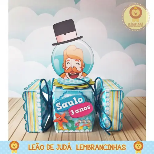 Caixinha Para Festa Tema Mundo Bita