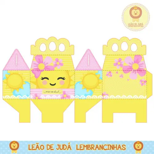 Caixinha para festa tema my sunshine
