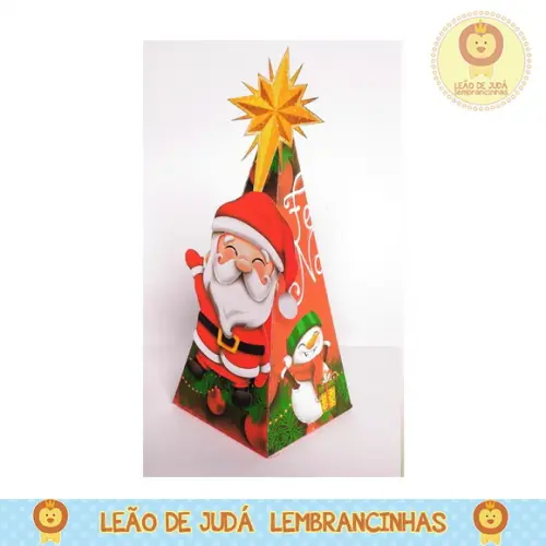 Caixinha para festa tema natal