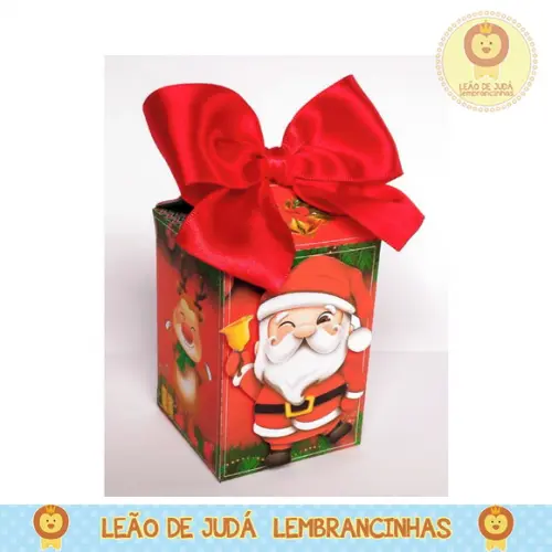 Caixinha para festa tema natal