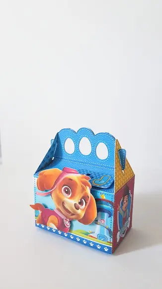 Caixinha para festa tema patrulha canina