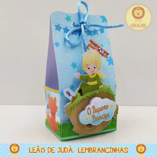 Caixinha para festa tema pequeno principe