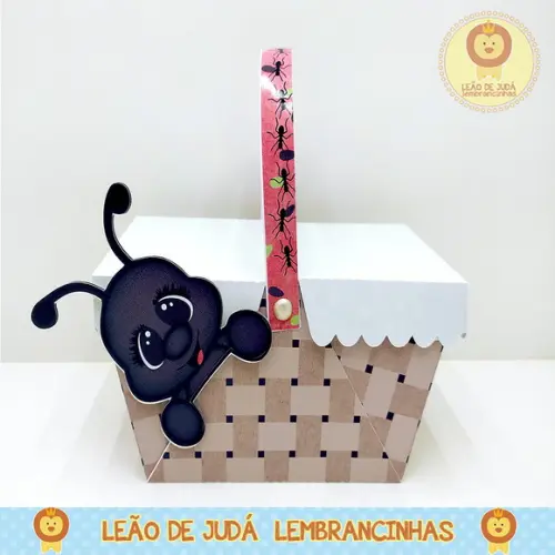Caixinha para festa tema picnic