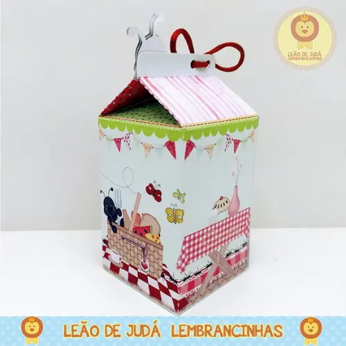 Caixinha para Festa Tema Picnic