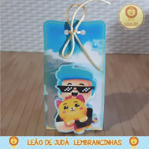 Caixinha para festa tema pk xd