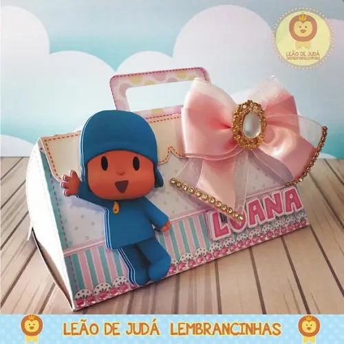 Caixinha para festa tema Pocoyo