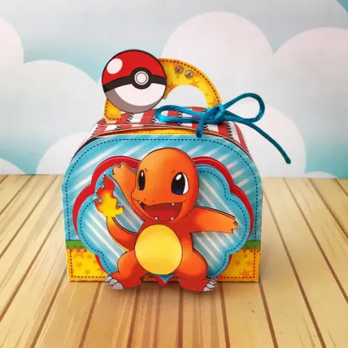 Caixinha para Festa Tema Pokémon