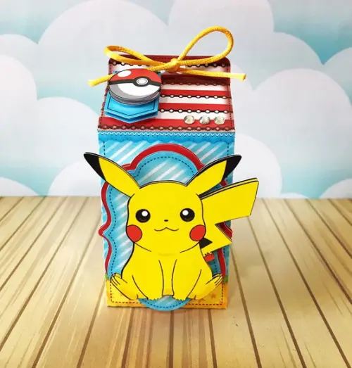 Caixinha para Festa Tema Pokémon
