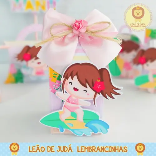 Caixinha para Festa Tema Praia