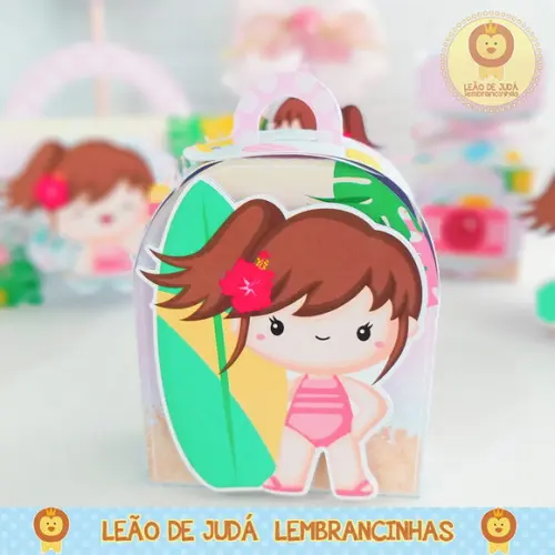 Caixinha para Festa Tema Praia