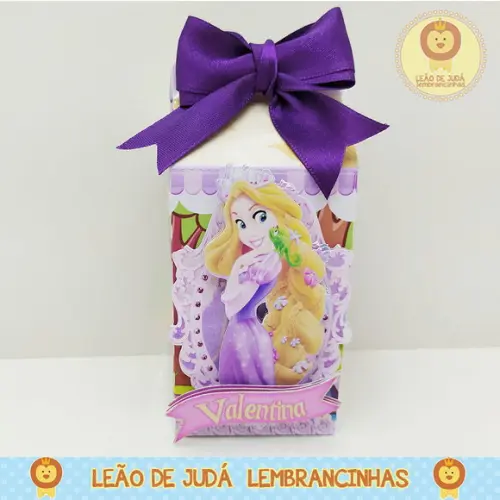 Caixinha para festa tema rapunzel