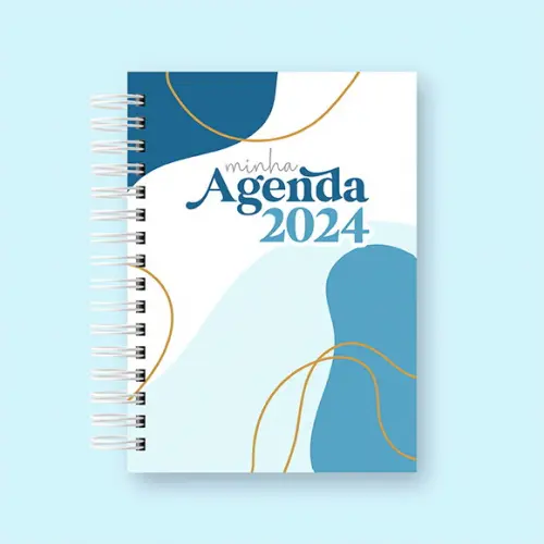 Agenda Datada Azul Mod 75134