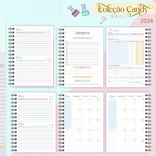 Agenda Datada Candy Mod546sd