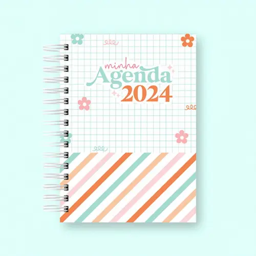 Agenda Datada Flores Mod6592659