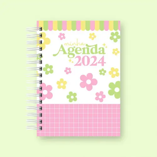 Agenda Datada Flores Mod8564