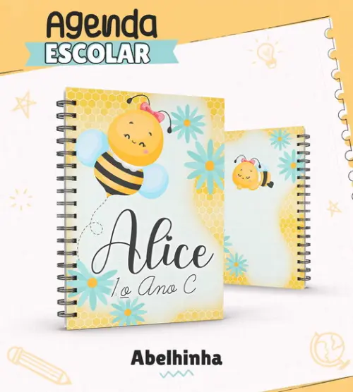 Agenda Escolar Abelhinha