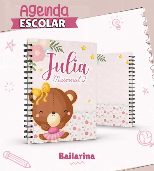 Agenda Escolar Bailarina