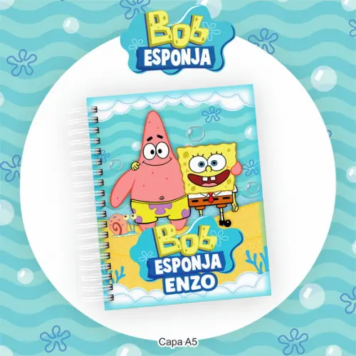 Agenda Escolar Bob Esponja