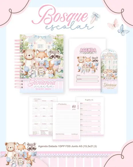Agenda Escolar Bosque