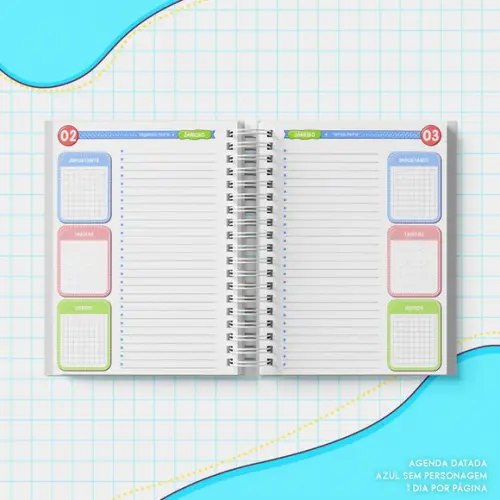 Agenda Escolar Datada Free Fire