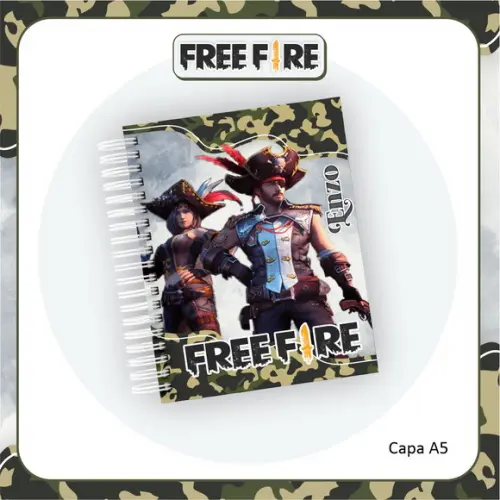 Agenda Escolar Datada Free Fire