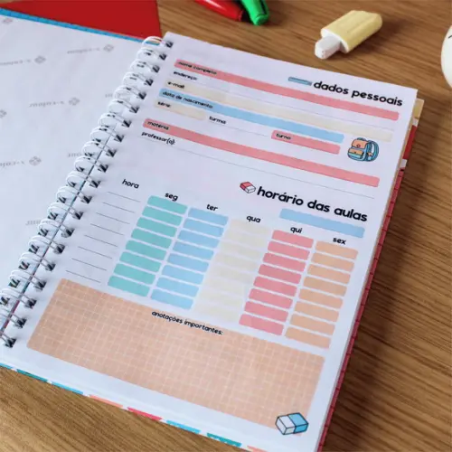 Agenda Escolar Datada Mod549