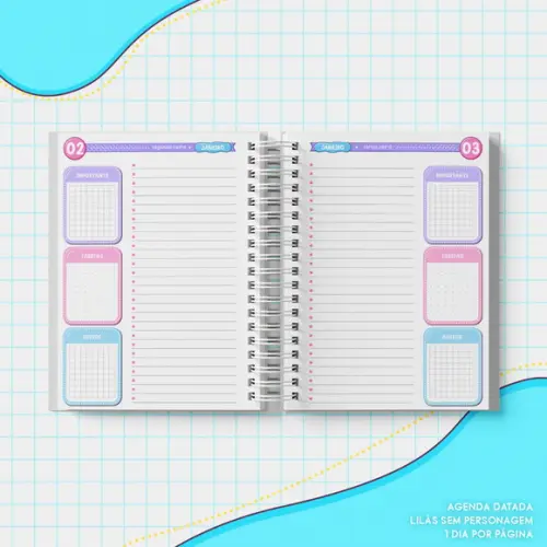 Agenda Escolar Datada Roblox