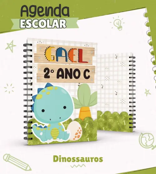 Agenda Escolar Dinossauro