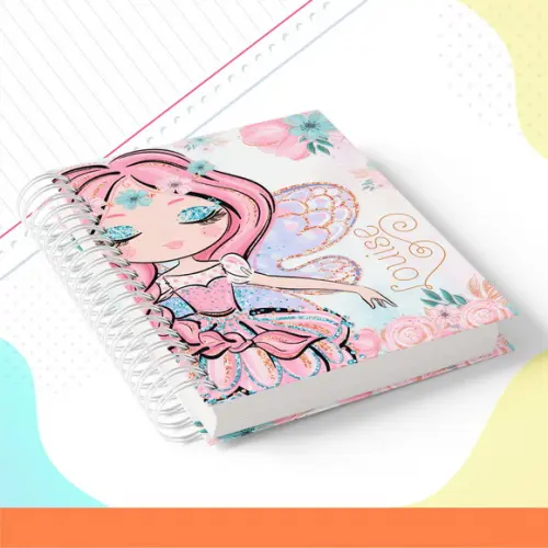 Agenda Escolar Fadinha Rosa