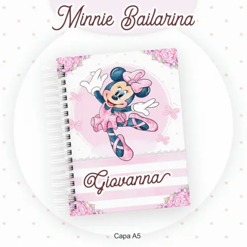 Agenda Escolar Minnie Bailarina
