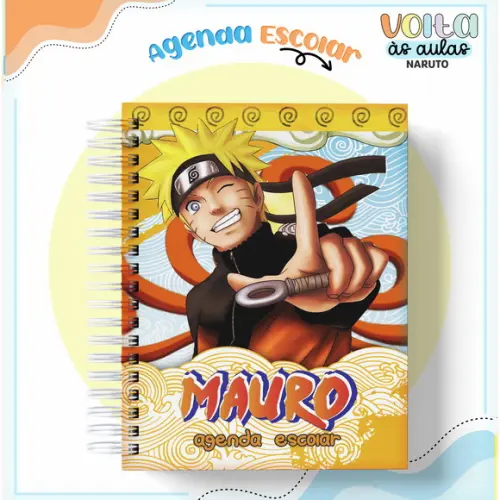 Agenda Escolar Naruto