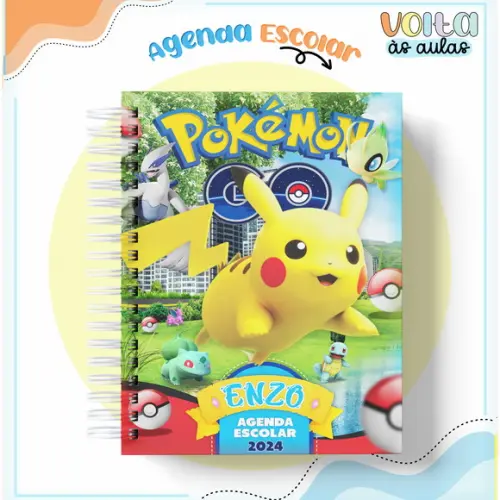 Agenda Escolar Pokemon