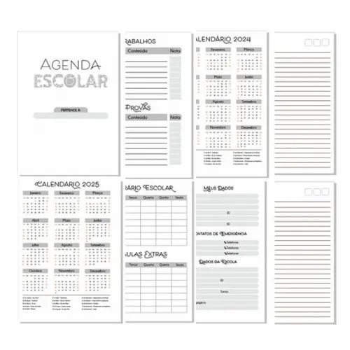 Agenda Escolar Raposinha