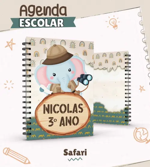 Agenda Escolar Safari