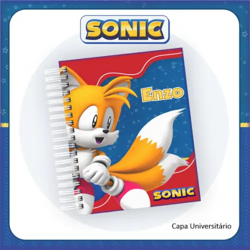 Agenda Escolar Sonic Mod. 02