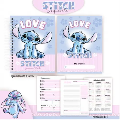 Agenda Escolar Stitch