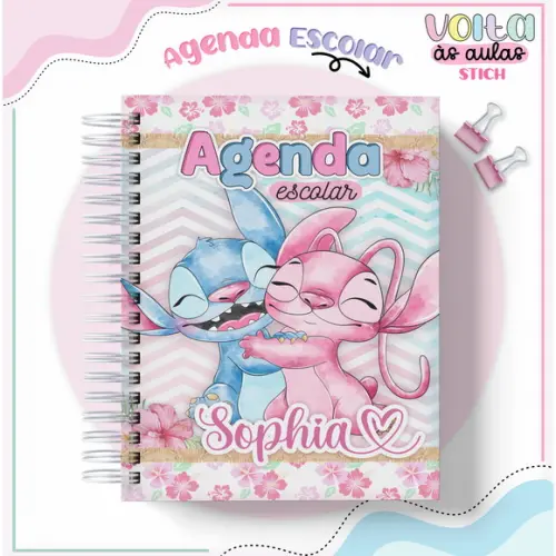 Agenda Escolar Stitch