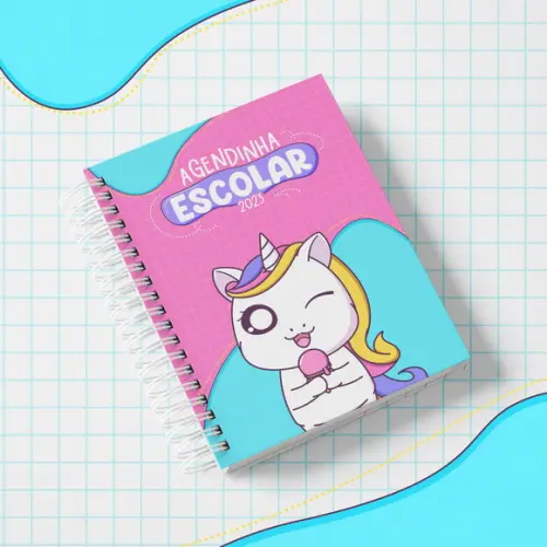 Agenda Escolar Unicornio