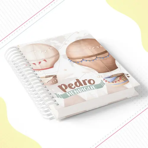 Agenda Escolar Volta ao Mundo Menino