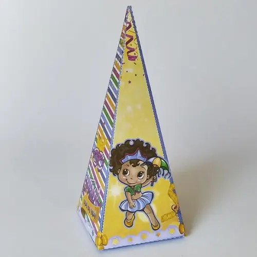 Caixinha Cone Tema Carnaval
