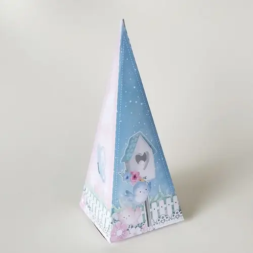Caixinha Cone Tema Jardim