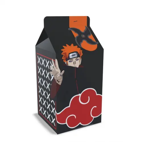 Caixinha Milk Tema Akatsuki