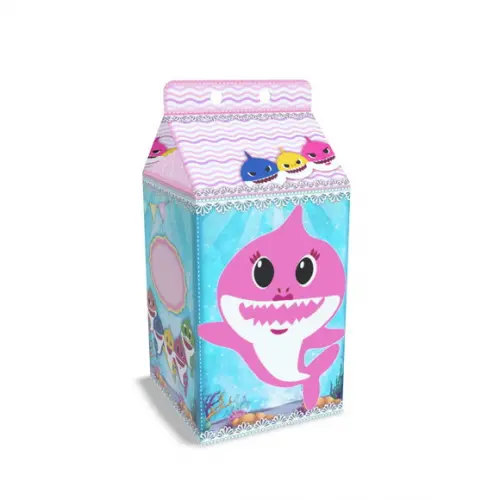 Caixinha Milk Tema Baby Shark