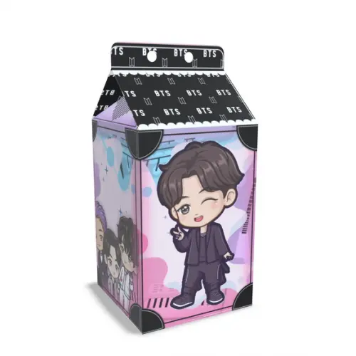 Caixinha Milk Tema Bts