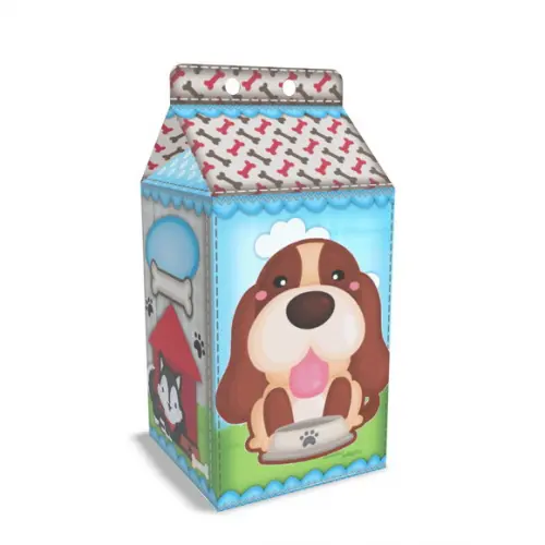 Caixinha Milk Tema Cachorrinho
