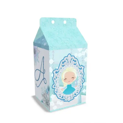 Caixinha Milk Tema Elsa Frozen